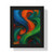 Whimsical Brushstrokes - Framed Vertical Poster