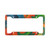 Whimsical Brushstrokes - License Plate Frame