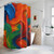 Whimsical Brushstrokes - Shower Curtains