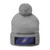 Galactic Embrace - Pom-Pom Knit Cap (Embroidery)