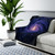 Galactic Embrace - Sherpa Fleece Blanket