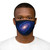 Galactic Embrace - Mixed-Fabric Face Mask