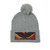 Eagle Warrior Spirit - Pom-Pom Knit Cap (Embroidery)