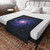 Galactic Embrace - Plush Fleece Blanket