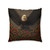 Eagle Warrior Spirit - Tufted Floor Pillow, Square