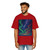 The Dance of the Auroras - Men's Heavy Oversized Tee