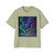 The Dance of the Auroras - Men's Heavy Oversized Tee
