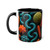Microbial Cosmos - Accent Mugs, 11oz