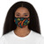 Microbial Cosmos - Fitted Polyester Face Mask