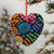 Microbial Cosmos - Crystal Glass Ornament