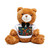 Microbial Cosmos - Teddy Bear with T-Shirt
