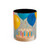 Joyful Birthday Bash - Accent Coffee Mug (11, 15oz)