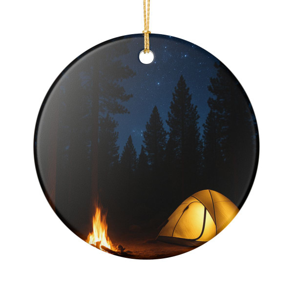 Whispers of the Wilderness - Ceramic Decoration Ornament, (1pc)