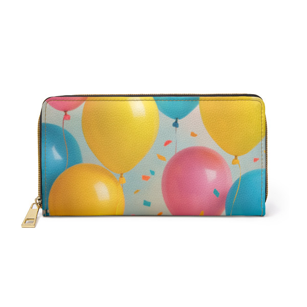 Joyful Birthday Bash - Zipper Wallet