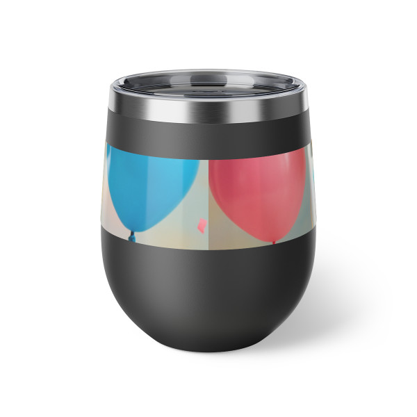 Joyful Birthday Bash - Copper Vacuum Insulated Cup, 12oz