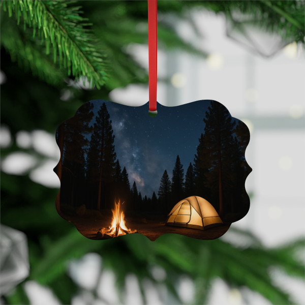 Whispers of the Wilderness - Metal Plaque Ornament