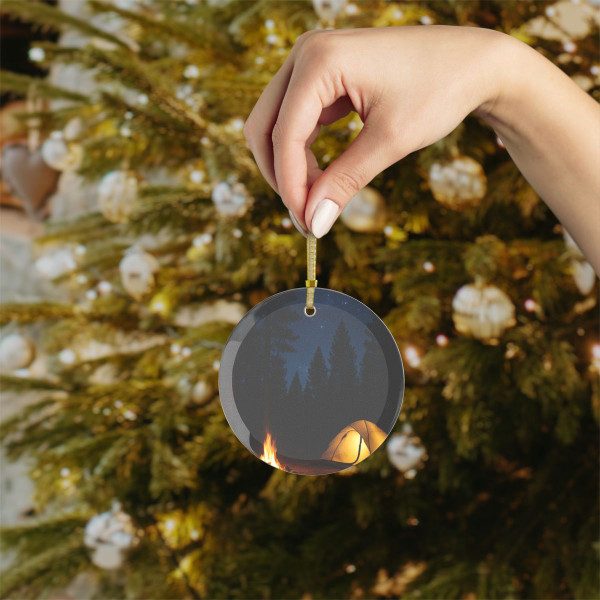 Whispers of the Wilderness - Glass Ornaments