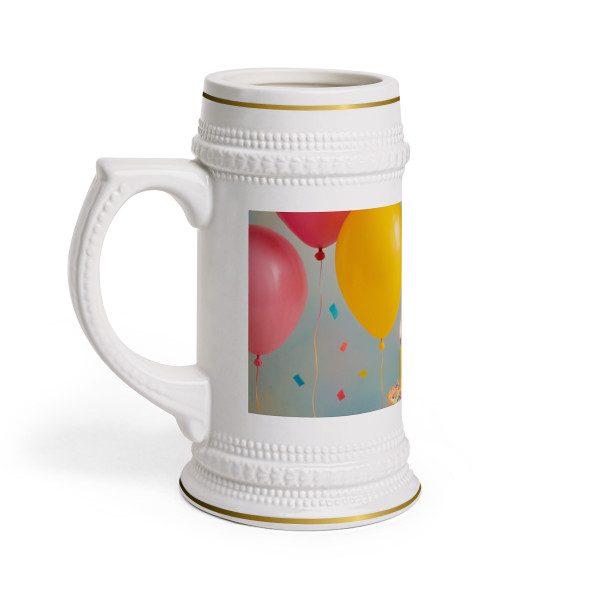 Joyful Birthday Bash - Beer Stein Mug