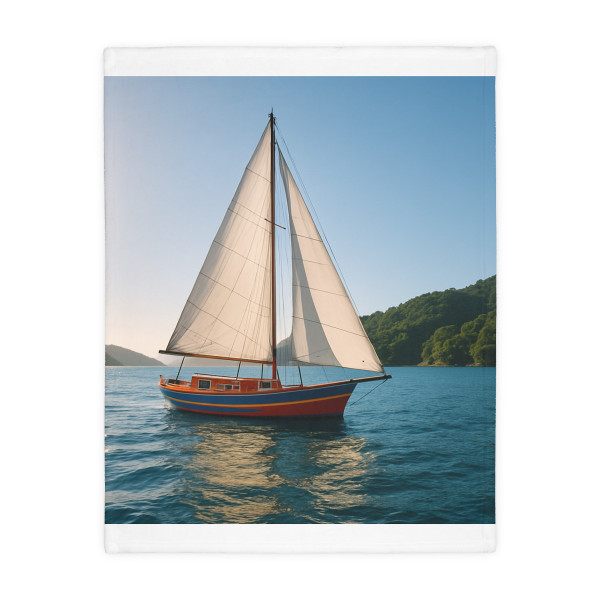 Sailor's Dream - Velveteen Microfiber Blanket (Two-sided print)