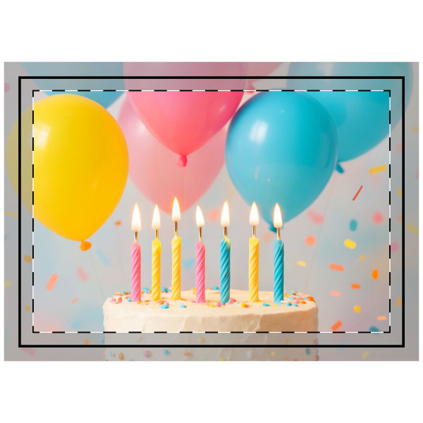 Joyful Birthday Bash - Throw Pillow