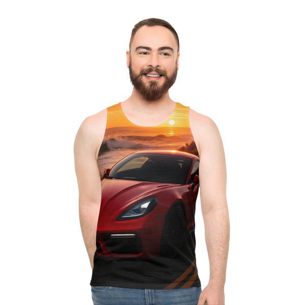 Speed and Elegance - Unisex Tank Top (AOP)