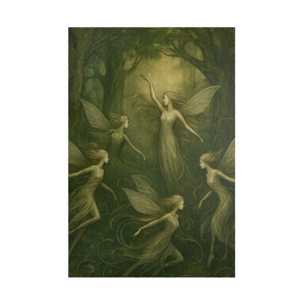 Ethereal Forest Spirits - Puzzle (110, 252, 520, 1014-piece)