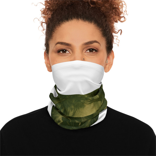 Ethereal Forest Spirits - Winter Neck Gaiter With Drawstring