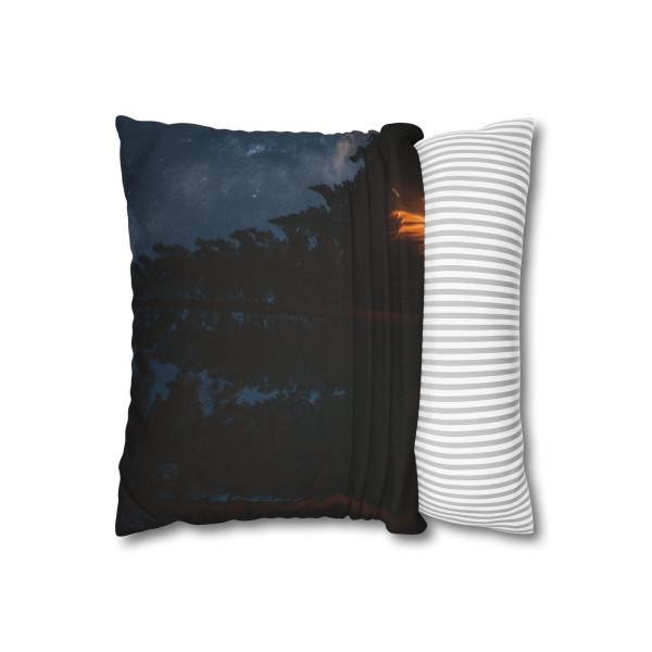 Whispers of the Wilderness - Spun Polyester Square Pillowcase