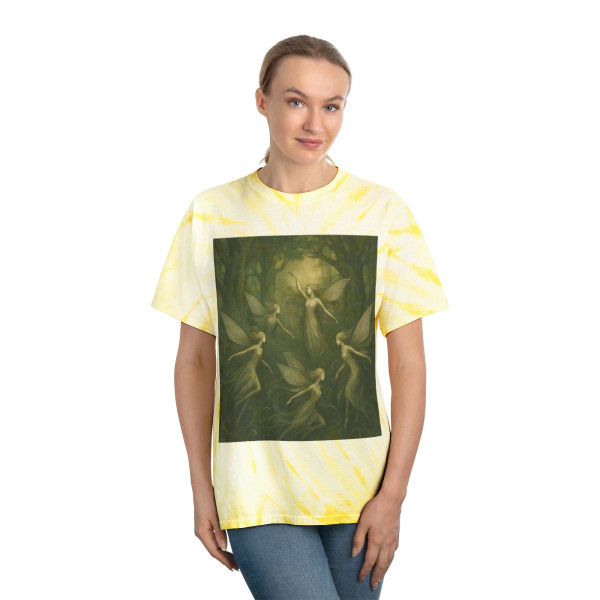 Ethereal Forest Spirits - Tie-Dye Tee, Cyclone