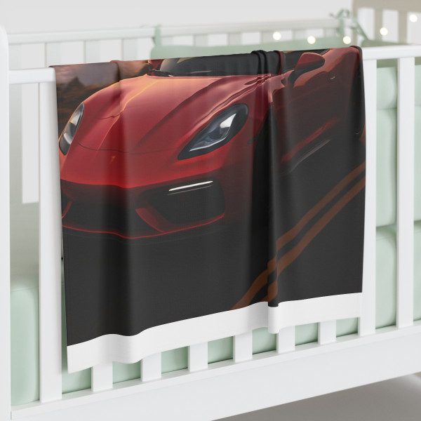 Speed and Elegance - Baby Swaddle Blanket