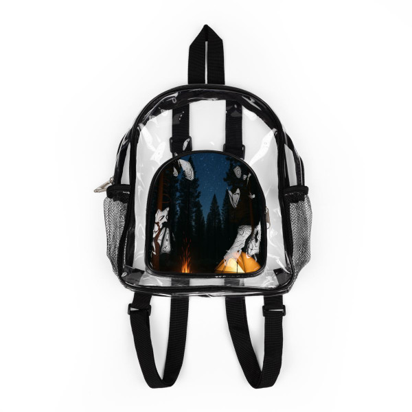 Whispers of the Wilderness - Clear Stadium Backpack