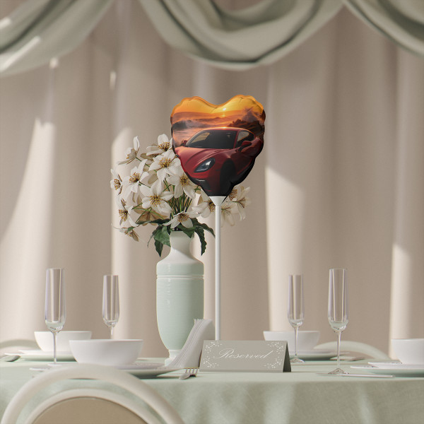 Speed and Elegance - Balloons (Round and Heart-shaped), 6"