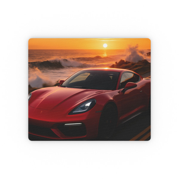 Speed and Elegance - Rectangular Mouse Pad