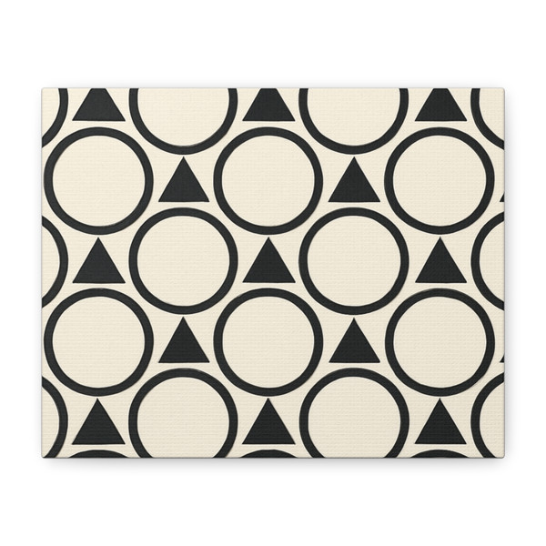 Geometric Symphony - Matte Canvas, Stretched, 1.25"