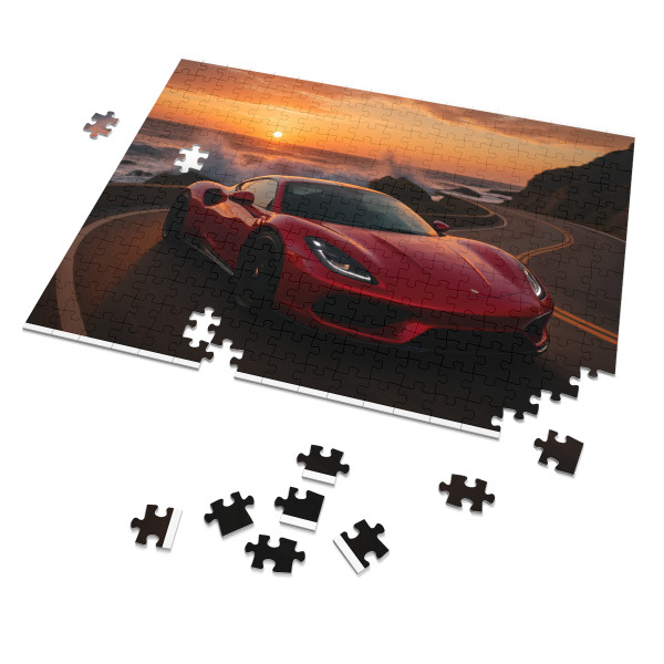 Speed and Elegance - Jigsaw Puzzle with Tin