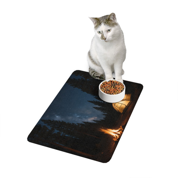Whispers of the Wilderness - Pet Food Mat (12x18)
