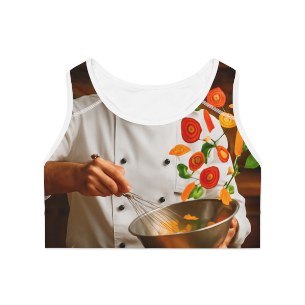 Whisk of Wonders - Sports Bra (AOP)