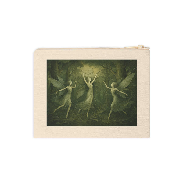 Ethereal Forest Spirits - Accessory Zipper Pouch