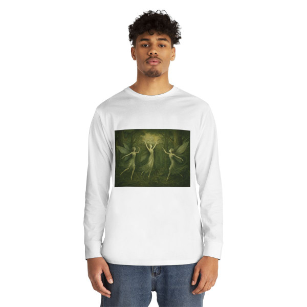 Ethereal Forest Spirits - Long Sleeve Crewneck Tee Ethereal Forest Spirits - Long Sleeve Crewneck Tee