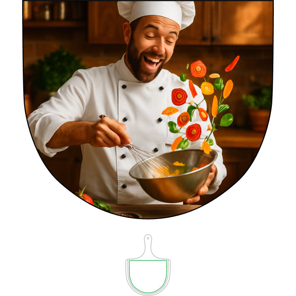 Whisk of Wonders - Bamboo Pizza Board (Engraving)