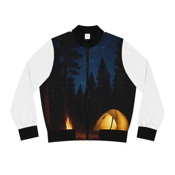 Whispers of the Wilderness - Women's Bomber Jacket (AOP)