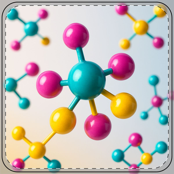 Molecular Harmony - Coaster