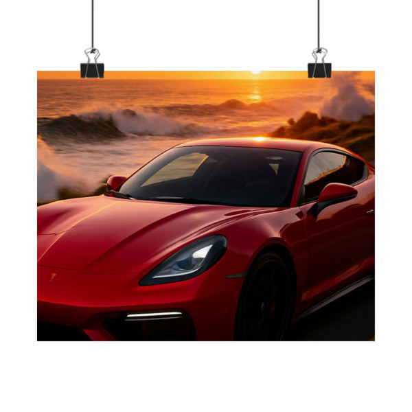 Speed and Elegance - Matte Horizontal Posters