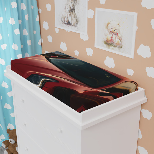 Speed and Elegance - Baby Changing Pad Cover