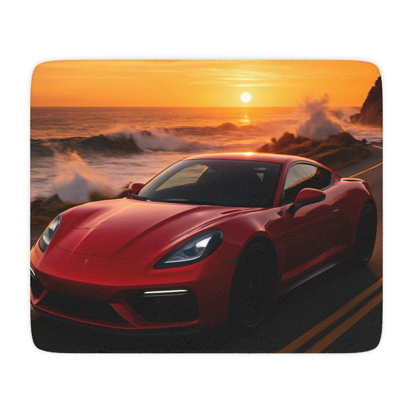 Speed and Elegance - Tan Sherpa Blanket