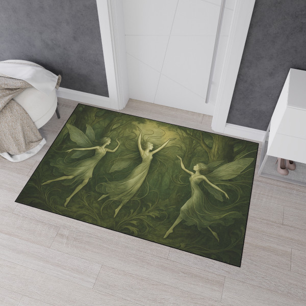 Ethereal Forest Spirits - Heavy Duty Floor Mat