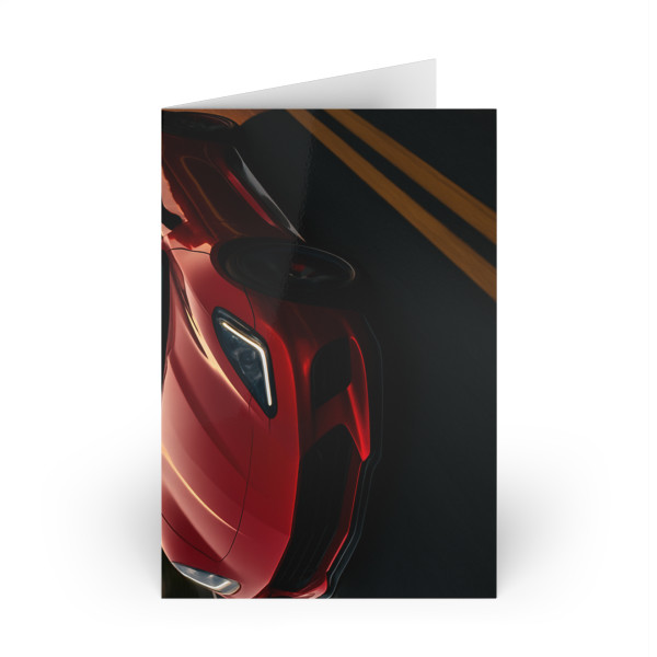 Speed and Elegance -  Greeting Cards (1 or 10-pcs)