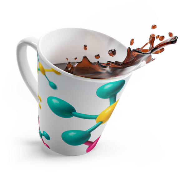 Molecular Harmony - Latte Mug