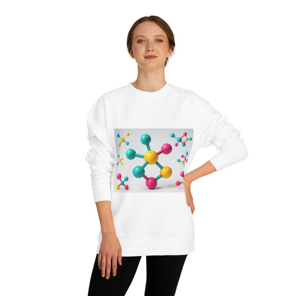 Molecular Harmony - Unisex Crew Neck Sweatshirt