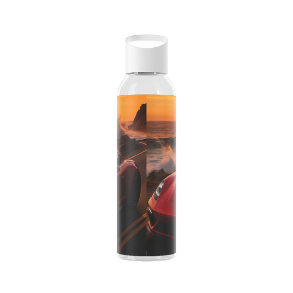 Speed and Elegance - Sky Water Bottle